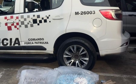 Polícia Militar realiza grande apreensão de drogas na comunidade do Calcárea, em Caieiras