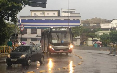 A sexta-feira em Cajamar será de calor e chuva forte