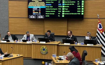 Câmara Municipal de Cajamar realiza 16ª Sessão Ordinária com foco em saúde pública, infraestrutura e saúde mental