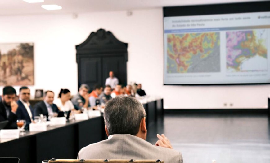 Governo de São Paulo cria gabinete de crise para enfrentar chuvas fortes previstas para o fim de semana