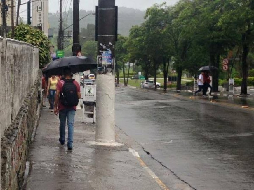 Frente fria traz chuva  para Cajamar a partir desta quarta-feira (23)