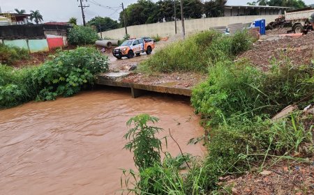 Chuva superior a 50 milímetros foi a causa de alagamentos em Cajamar