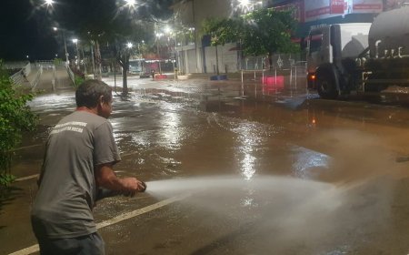 Fortes chuvas causam alagamentos em Franco da Rocha; situação já está normalizada