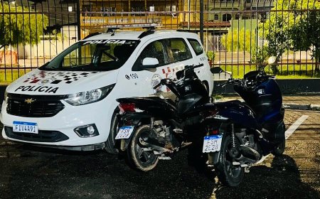 Ação rápida da Polícia Militar recupera motocicleta roubada e desmonta esquema com moto “dublê” em Cajamar