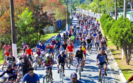 Passeio Ciclístico do Dia do Trabalhador agita Cajamar com sorteio de bicicletas e solidariedade