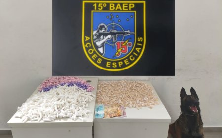 Polícia Militar realiza grande apreensão de drogas durante operação na Vila União
