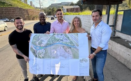 Prefeito de Cajamar, Kauãn Berto anuncia retomada da duplicação da entrada do Polvilho