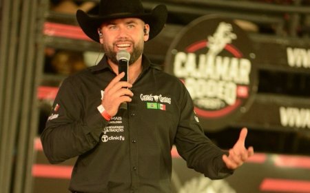 De Cajamar para o Noroeste Paulista: Douglas Joan brilha como comentarista na Expo Fernandópolis 2025