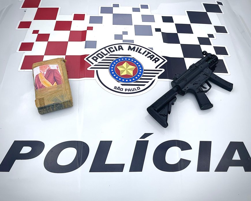 Polícia Militar de Cajamar realiza apreensão de 1 kg de pasta base de cocaína na Vila União