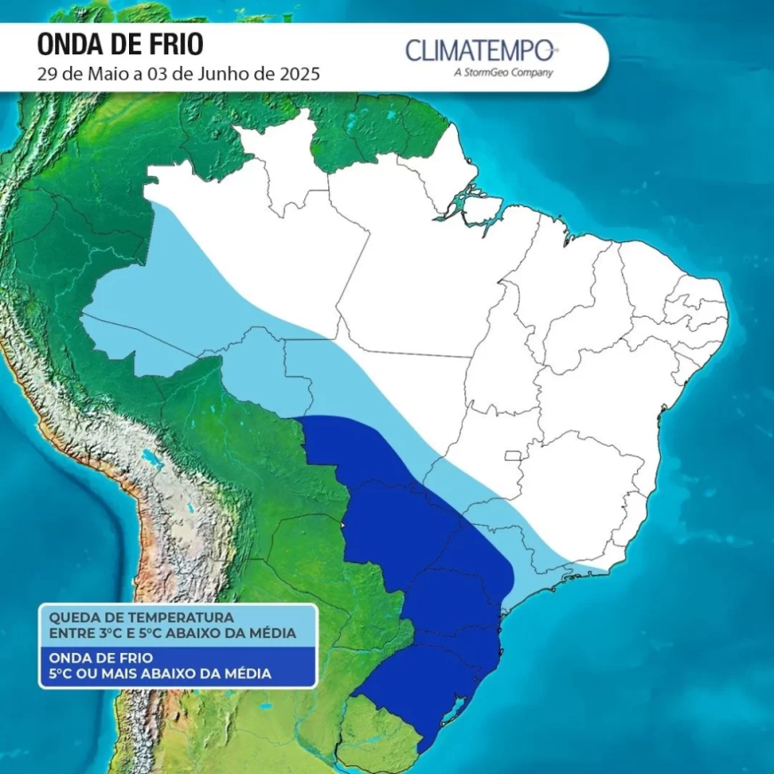 Cajamar se prepara para a primeira grande onda de frio de 2025