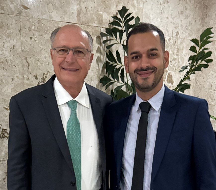 Felipe Lima visita Alckmin, realiza importantes encontros em Brasília e assegura meio milhão de reais para Franco da Rocha