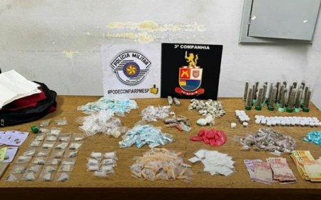 Polícia Militar prende homem com quase 450 porções de drogas durante operação em Cajamar
