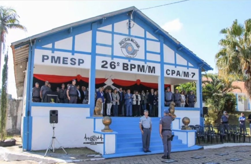 Kauãn Berto é homenageado com medalha do 26º Batalhão da Polícia Militar