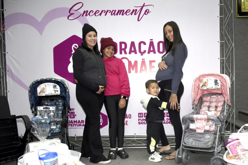 Programa Coração de Mãe realiza entrega de novos kits de maternidade