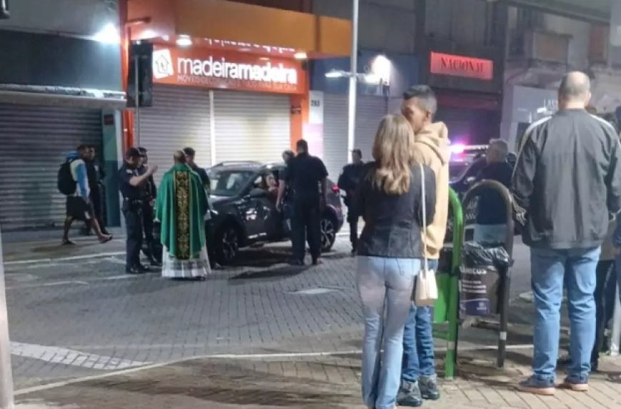 Confusão durante missa termina com uso de spray de pimenta e criança ferida em Jundiaí