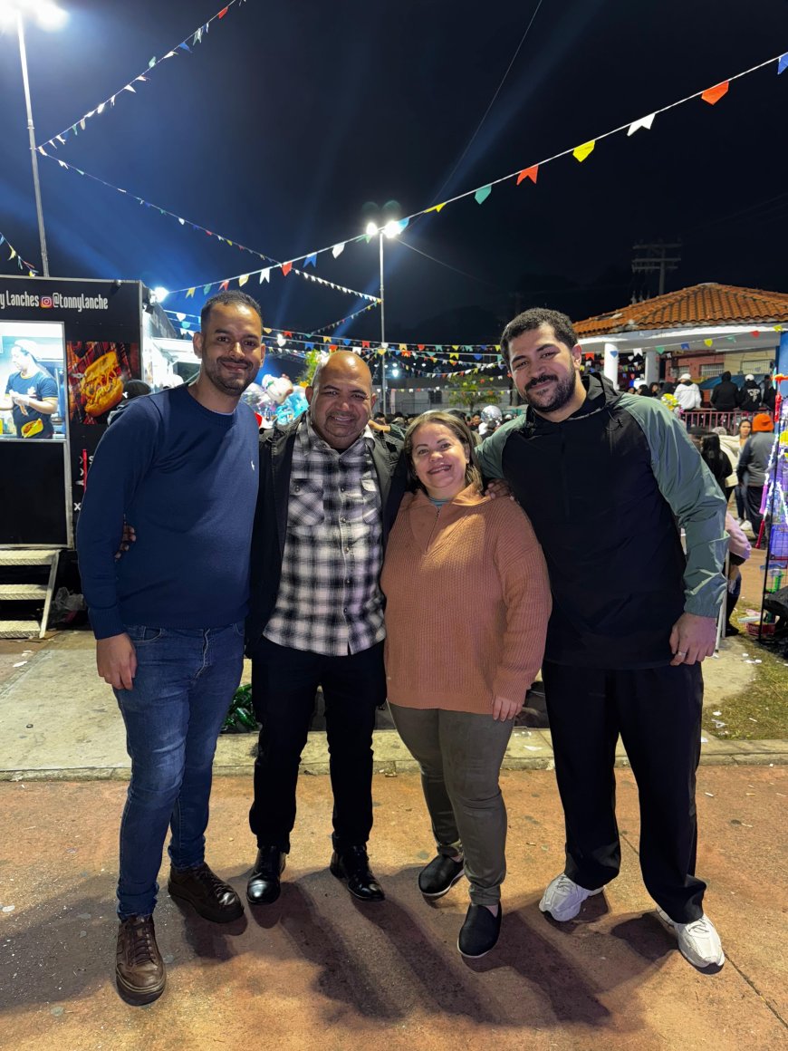 SUCESSO: Felipe Lima comanda a Festa Junina da Paradinha, a maiorda região; Mais de 20 mil pessoas passaram pelo evento em Franco da Rocha