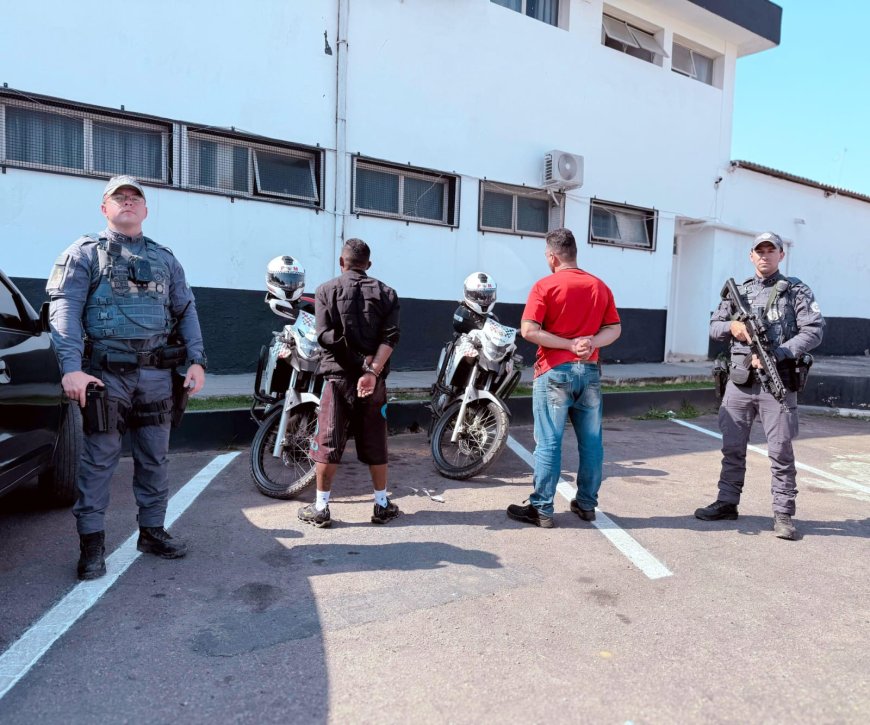 Tráfico e mandado: ROCAM faz limpa na Vila União e leva dois pro xadrez