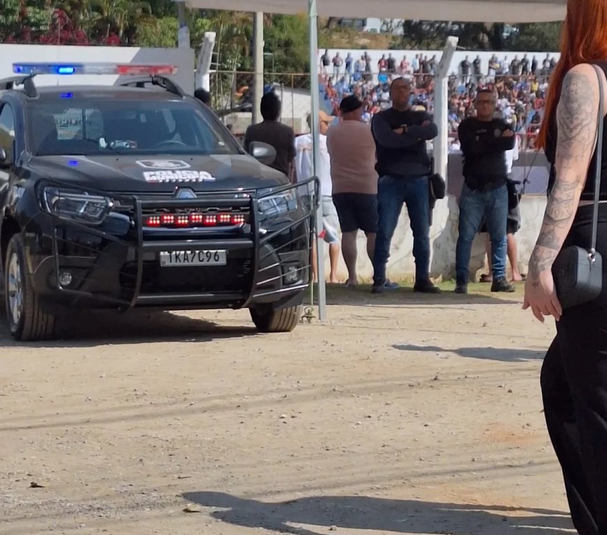 Polícia Municipal de Cajamar reforça segurança na final do Campeonato Municipal