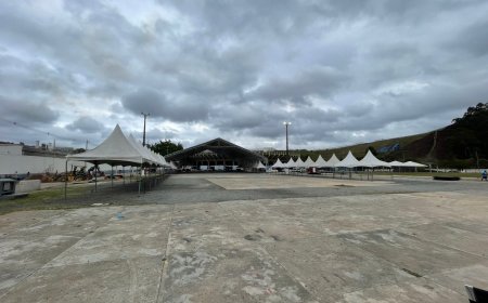 Cajamar inicia montagem da estrutura para a Festa Nordestina 2025