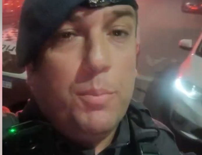 Polícia Militar de Cajamar auxilia no combate a incêndio no Portal dos Ipês