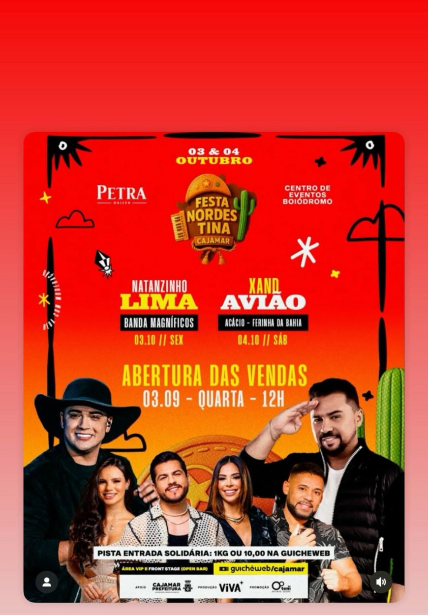 Festa Nordestina de Cajamar terá cobrança de entrada pela primeira vez e shows nacionais