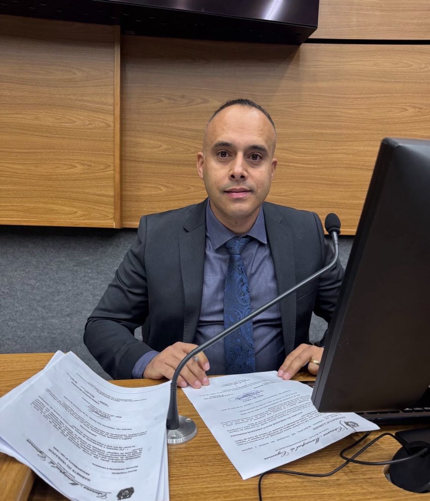 Vereador Lê Martins solicita informações sobre construção de área de lazer na Vila União