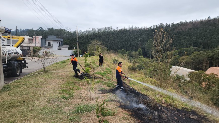 Cajamar entra em estado de emergência por risco elevado de incêndios florestais
