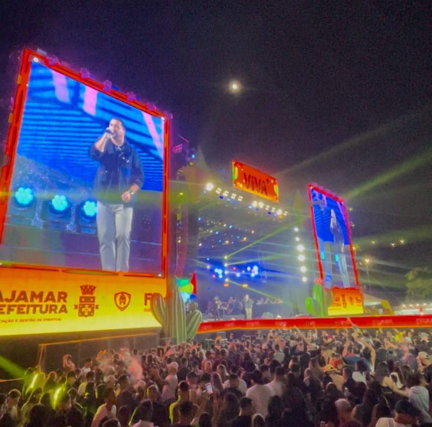 Shows de Acácio e Xand Avião encerram com grande público na maior edição da Festa Nordestina de Cajamar