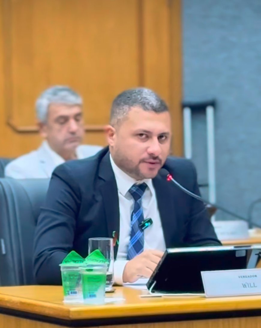 Vereador Will do Pesqueiro propõe implantação de sistema de captação e reutilização de água da chuva nas escolas municipais de Cajamar