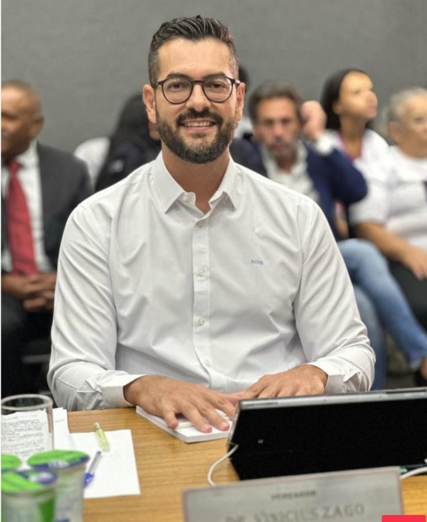 Vereador Dr. Vinícius Zago apresenta requerimento solicitando informações sobre estudo para construção de hospital pediátrico em Cajamar