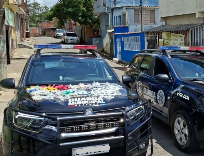 Guarda Municipal de Cajamar faz nova apreensão de drogas no Polvilho
