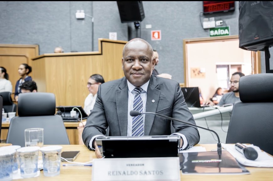 Vereador Reinaldo Santos solicita pavimentação do estacionamento do Complexo de Saúde de Cajamar