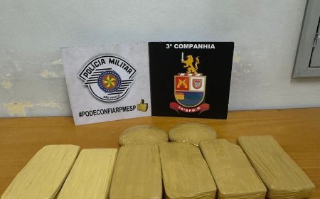 Polícia Militar de Cajamar apreende mais de 8 quilos de pasta base de cocaína no distrito de Jordanésia