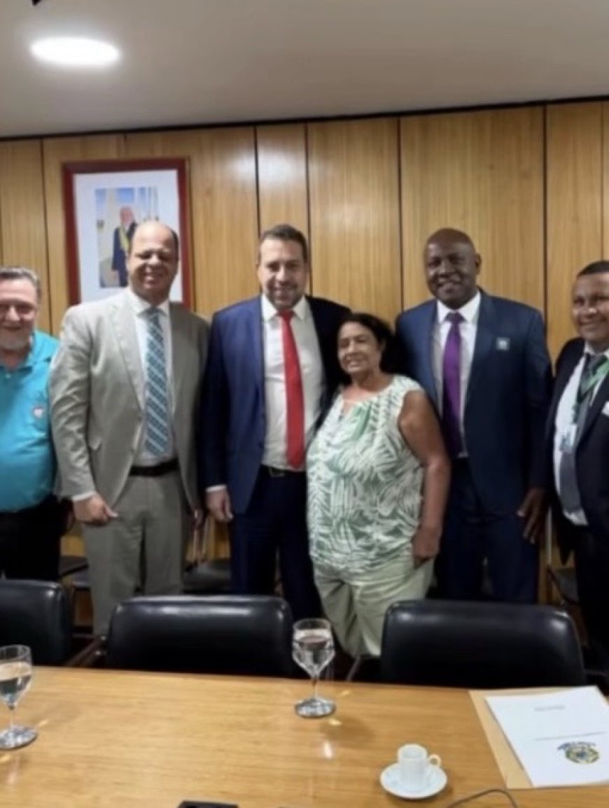 Reinaldo Santos participa de agenda em Brasília por moradia popular e reforça luta por habitação social