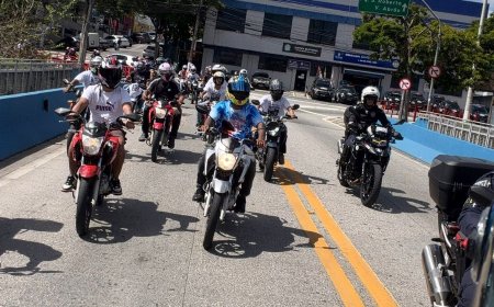 Motociata em memória de Raul André reúne grande público e reforça pedido por justiça em Cajamar