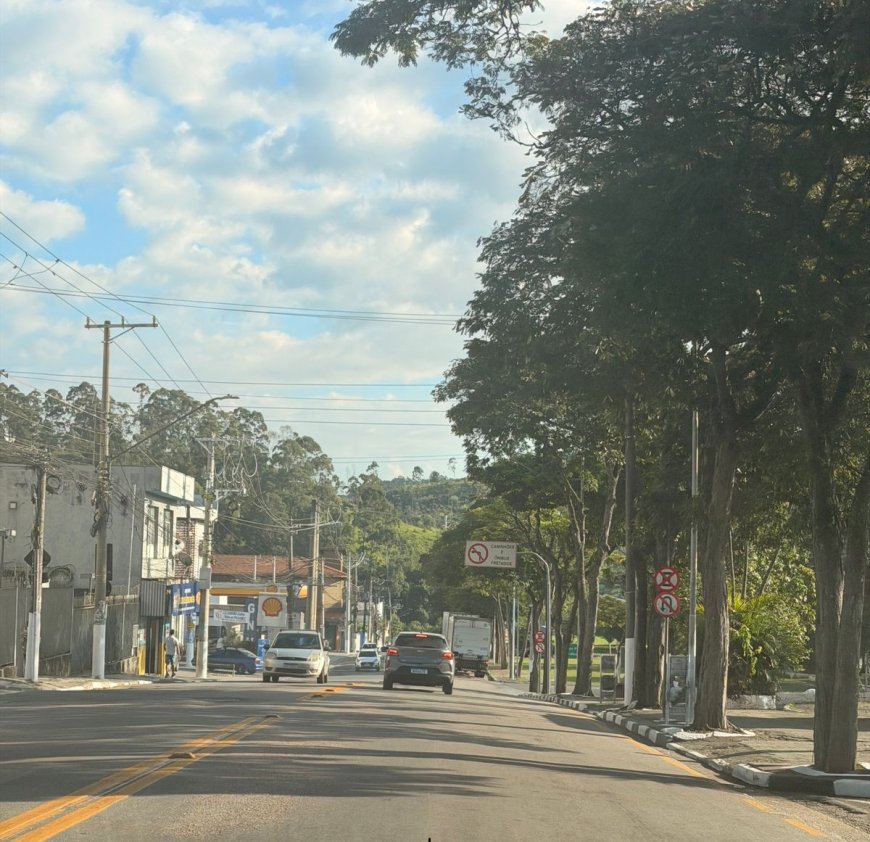 Semana começa com sol entre nuvens e temperaturas em elevação em Cajamar